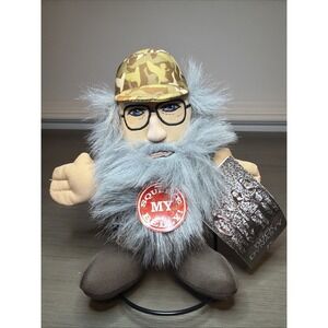 A&E Duck Dynasty  8" Si Robertson Plush Stuffed Toy Doll Figure NWT-Dead Battery